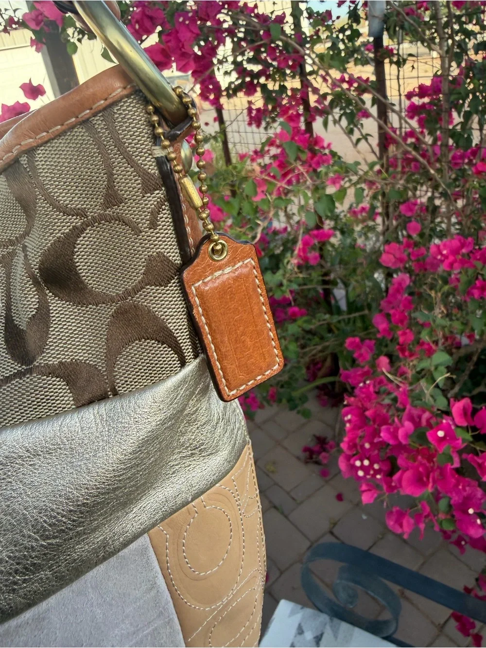 Vintage Coach Patchwork Bag - Picture 6 of 10